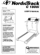 NORDICTRACK C 1800i NTL99030 User Manual