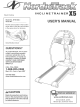 NORDICTRACK INCLINE TRAINER X5 NTK1494.1 User Manual