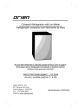Orien FSR500IM Use & Care Manual