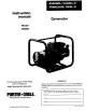 PORTER CABLE CH250 Instruction Manual
