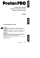 Poulan Pro PP125 Instruction Manual