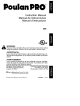 Poulan Pro 295 Instruction Manual