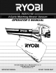 Ryobi RGBV3100 Operator's Manual