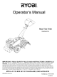 RYOBI 454 Operator's Manual