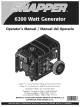 SNAPPER 30216 Operator's Manual