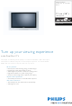 Philips Matchline 28PW9509 Specifications