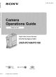 SONY Handycam DCR-PC109 Operation Manual