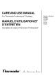 THERMADOR Professional P24GE Care And Use Manual