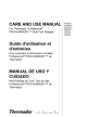 THERMADOR Professional PRO-HARMONY PRD30 Care And Use Manual