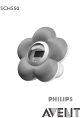 Philips AVENT SCH550 Manual