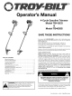 Troy-Bilt TB465SS Operator's Manual