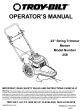 Troy-Bilt 258 Operator's Manual