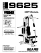 WEIDER Pro 9625 User Manual