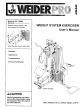 WEIDER PRO 4850 User Manual