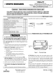 White Rodgers 1F85-277 Instructions Manual