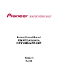 Pioneer PDP-614MX External Control Manual
