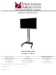 Premier Mounts PSD-BW Installation Manual