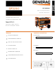 Generac Power Systems GP3250 GP SERIES Specification