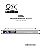 QSC CM16a Hardware Manual