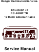 Ranger Communications RCI-6300F HP Service Manual