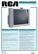 RCA 32V550T Technical Specifications