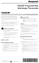 Honeywell Tradeline T8024D Installation Instructions Manual