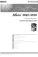 Ricoh Aficio 3025 Settings Manual