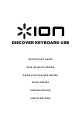 ION DISCOVER KEYBOARD USB Quick Start Manual