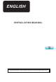 JUKI DLU-5494N-7/IP-110C Installation Manual