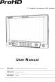 SWIT ProHD DT-X91F User Manual