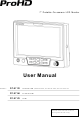 ProHD ProHD DT-X71FI User Manual