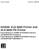 Kodak XLS 8600 User Manual