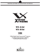 Runco Video Xtreme VX-44d Installation & Operation Manual