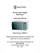 Russell Hobbs RHM2017 Instruction Manual