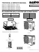 Sanyo XS1872 Technical & Service Manual
