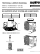 Sanyo XHS1271 Technical & Service Manual