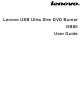 Lenovo DB80 User Manual