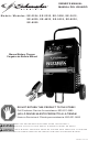 Schumacher SE-2254 Owner's Manual