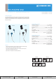 Sennheiser MX 250 Specification