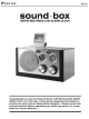 Sentry SOUND-BOX HR100 Manual