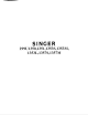 Singer 299U1351 Service Manual