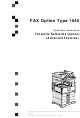 Savin 1045 Facsimile Reference Manual