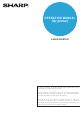 Sharp AR-M351N Printer Operation Manual
