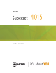 Mitel Superset 4015 User Manual