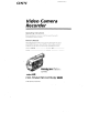 Sony CCD-TRV62 Operating Instructions Manual