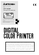 Mitsubishi CP770DW Operation Manual
