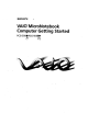 Sony VAIO PCG-505F Getting Started Manual
