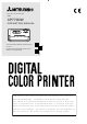 Mitsubishi CP770DW Operation Manual