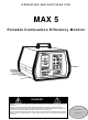Teledyne Max 5 Operating Instructions Manual