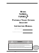 Teledyne TURBO2 Instruction Manual